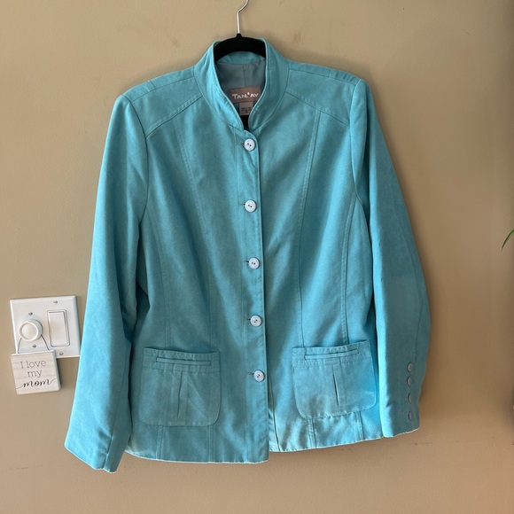 TanJay Turquoise Blazer - Picture 11 of 14